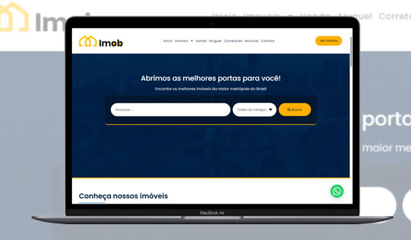 Cod.106 - Template Site Para Imobiliária 100% Editável Portal Dos Scripts | Os Melhores Scripts Estão Aqui!