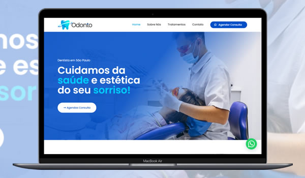 Cod.100 - Template Clinica Odontologica 100% Editável Portal Dos Scripts | Os Melhores Scripts Estão Aqui!