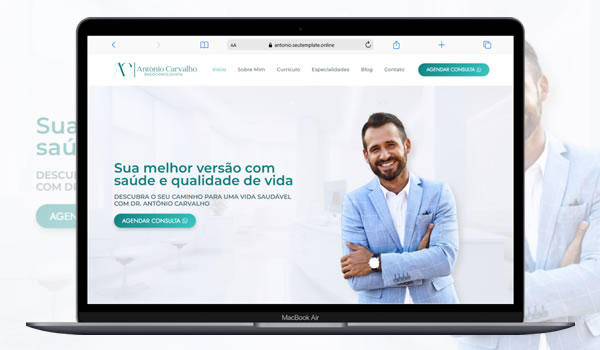 Cod.061 - LandingPage Para Médicos 100% Editável Portal Dos Scripts | Os Melhores Scripts Estão Aqui!