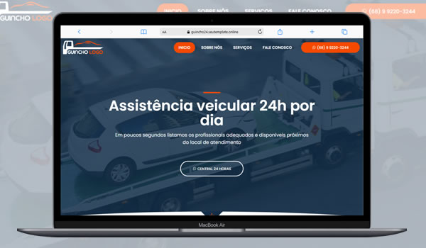 Cod.064 - Site Empresa De Guincho 100% Editável Portal Dos Scripts | Os Melhores Scripts Estão Aqui!