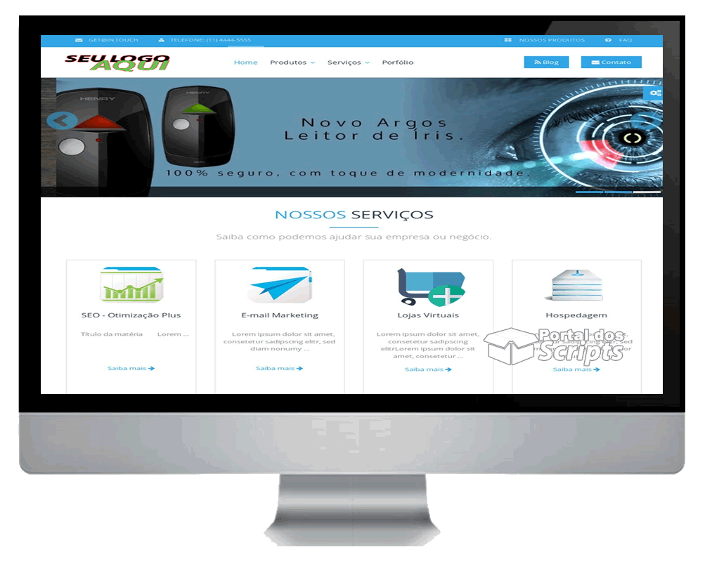Cod.033 - FLUX CMS+ SITE RESPONSIVO PHP MYSQL (Licença De Uso) Portal Dos Scripts | Os Melhores Scripts Estão Aqui!